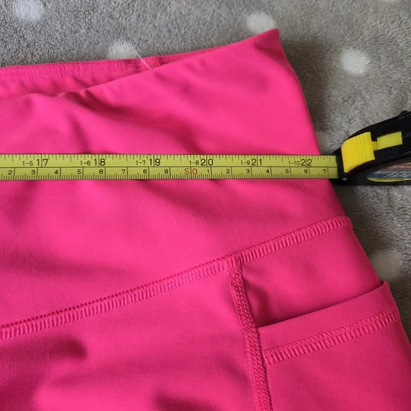 Old Navy Pink Neon Women's Bike Shorts 4x - Picture 8 of 8